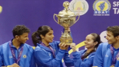 ஸ்குவாஷ் உலகக் கோப்பை: முதல் முறையாக சாம்பியன் பட்டம் வென்றது இந்தியா