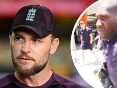 The Ashes: England coach Brendon McCullum admits clash with Channel 7 cameraman ‘wasn’t ideal’