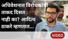 विरोधकांची ताकद दिसत का नाही? यावर आदित्य ठाकरे काय म्हणाले?