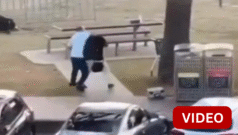 காணொளி: துப்பாக்கிச் சூடு நடத்தியவரை துணிச்சலாக எதிர்கொண்ட நபர்