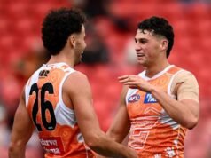 Giants swamp Demons in second half as Callaghan shines