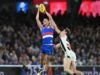 Bulldogs turn tables on Pies in tight finish