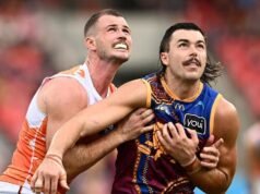 ‘Not acceptable’: Giants ruck finding top form for Dees