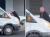 West Gate Bridge, Melbourne: Man clings to moving van windscreen in shocking M1 incident
