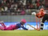 Sooryavanshi slays SRH, misses fastest IPL 100 by one hit before RR slip to 243/8
