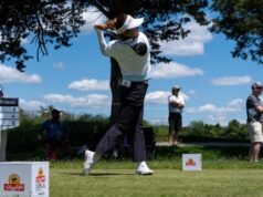 Winless world No.252 defies wind for big LPGA lead