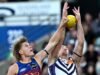 Fremantle Dockers defender Brennan Cox sends scare through club