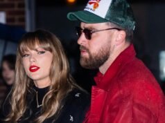 Travis Kelce defends beer ‘chugging’ and ‘falling asleep’ on date night with Taylor Swift