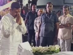 West Bengal CM Suvendu Adhikari pays final respects to filmmaker Anik Dutta