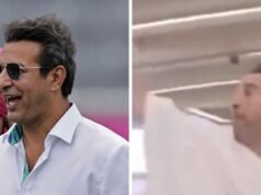 Watch: Wasim Akram brings out iconic bowling action during Hajj Rami