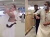 Wasim Akram’s videos of him performing the Haj ceremony in the famous bowling scene goes viral.