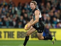 Ginbey injured as Port survive frenetic Eagles comeback