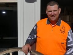Putting back the pieces, flood hero finds solace in art