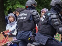 Clashes erupt at Belgian demo against education reforms