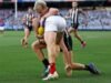 Collingwood’s Billy Frampton offered three-match suspension for tackle on Melbourne’s Brody Mihocek
