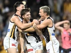 Hawthorn mids fire as Suns sink to fourth loss in a row