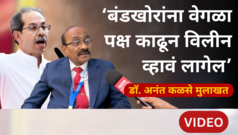 बंडखोर खासदारांना विलिनीकरणाशिवाय पर्याय नाही, तज्ज्ञ डॉ. अनंत कळसे यांचं विश्लेषण