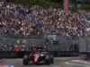Ferrari firing at first practice in Monaco Grand Prix
