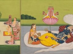 Chaos-fighting Hindu deity lauded in true blue art show