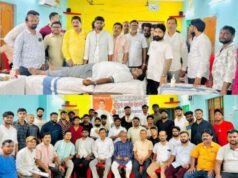 କେନ୍ଦ୍ର ଶିକ୍ଷାମନ୍ତ୍ରୀ ଧର୍ମେନ୍ଦ୍ର ପ୍ରଧାନଙ୍କ ୫୭ତମ ଜନ୍ମଦିବସରେ ଭଦ୍ରକ ଯୁବ ପରିଷଦ ପକ୍ଷରୁ ରକ୍ତଦାନ ଶିବିର ଓ ଫଳ ବଂଟନ