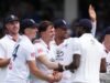 England edge first day of NZ Test with debutant shining