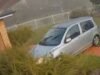 Heart-stopping footage captures moment car ploughs into western Sydney home before driver dies from medical episode