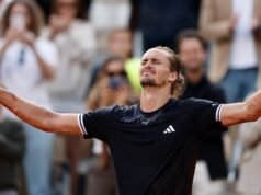 Watch: Zverev breaks down in tears after winning maiden Grand Slam at French Open