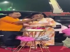 Cars, red carpet, balloons: Flyover birthday bash for Assam man’s wife turns costly