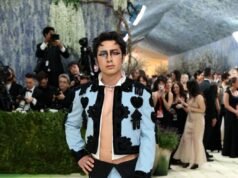 Heated Rivalry star Hudson Williams slammed online after photo showing a swastika on his forehead emerges