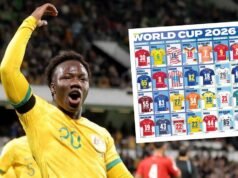FIFA World Cup: Download your free office sweep chart ahead of 2026 tournament