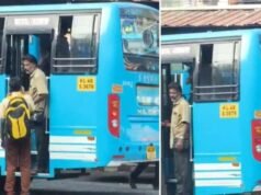 വടക്കാഞ്ചേരിയില് വിദ്യാര്ഥികളെ ബസില് കയറ്റാത്ത സംഭവം; കണ്ടക്ടറുടെ ലൈസന്സ് സസ്പെന്സ് ചെയ്തു