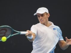 Hot stuff: Aussie ends Brit star’s career at Wimbledon