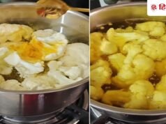 गोभ ी क ो पहल े नमक-हल्द ी क े पान ी मे ं क्यो ं उबालन ा चाहिए? फायद े जानकर आप भ ी करेंगे!