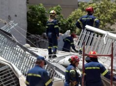 Search after apartment block collapses in Athens