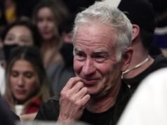 Tennis great keen to head home, cheer on the Knicks