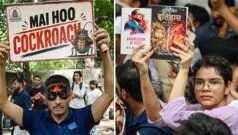‘मैं हू कॉक्रोच…’, जंतरमंतरवरील आंदोलनात समर्थकांनी आणले भन्नाट पोस्टर्स, पाहा 10 फोटो