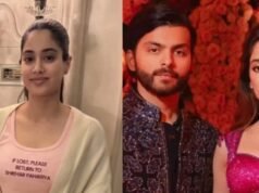 Janhvi Kapoor’s quirky nightsuit features a cheeky nod to boyfriend Shikhar Pahariya