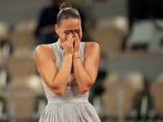 Kostyuk dedicates maiden Grand Slam semi-final to difficult nights in Ukraine