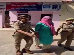 Mother arrested for helping lover kill son who stood in the way of their affair