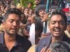 Actor Salim Kumar’s son Chandu asks paparazzi to back off at father’s funeral