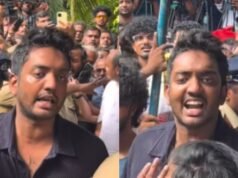 Actor Salim Kumar’s son Chandu asks paparazzi to back off at father’s funeral