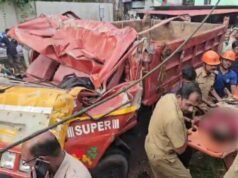 കൊട്ടാരക്കര ടിപ്പര് അപകടം: ഡ്രൈവര്ക്ക് ഹെവി ലൈസന്സില്ല, ലോറിക്ക് 17 വര്ഷം പഴക്കം; ഫിറ്റ്നസ് റദ്ദാക്കി ആര്ടിഒ