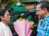 Mamata Banerjee meets Arvind Kejriwal in Delhi ahead of INDIA bloc meet