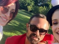 Kelly and Sharon Osbourne ‘laughed so much’ as mood was raised on Ozzy anniversary
