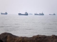 Tanker struck and set on fire in the Strait of Hormuz