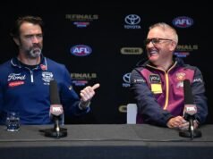 ‘Doesn’t get any harder’: Lions coach on rivals Geelong