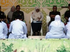 Couple caned for kissing on TikTok in Indonesia’s Aceh