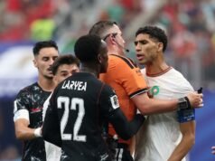 Morocco shakes off first-half slumber, ends Canada’s dream run to reach quarters
