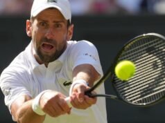 Djokovic survives awkward day in sun as Sinner shines