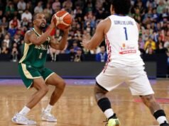 Aussie Bryce has a ball in his Boomers camp debut